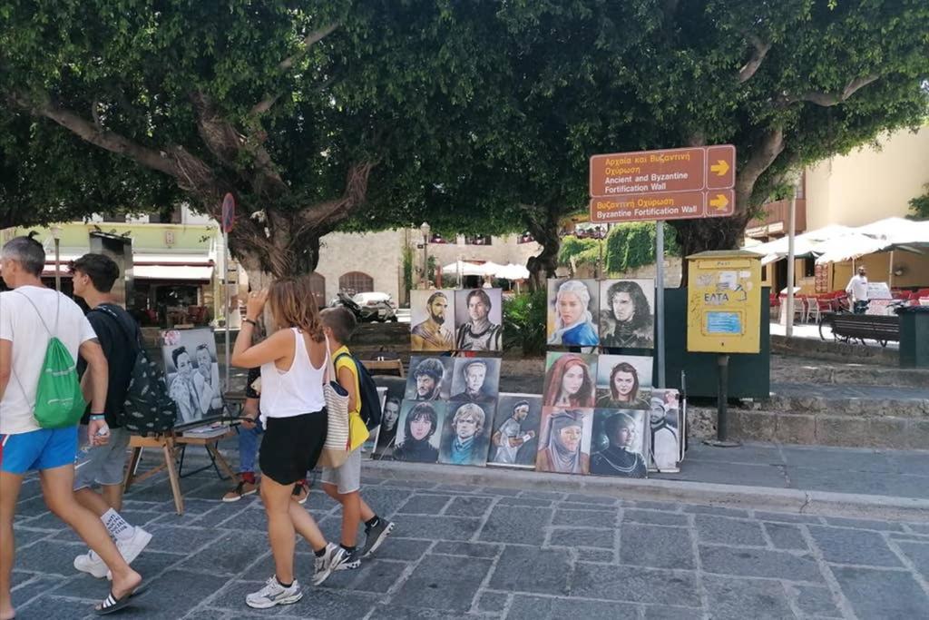 Natasha'S Nest Apartman Rhodes City Kültér fotó